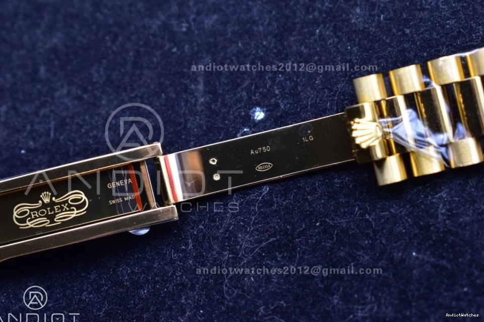 Dial Bracelet Edition 228238 Green on Roman Day Best THBF (Gain Weight) 1:1 40 YG VR3255 669 HighQuality Date President 1212